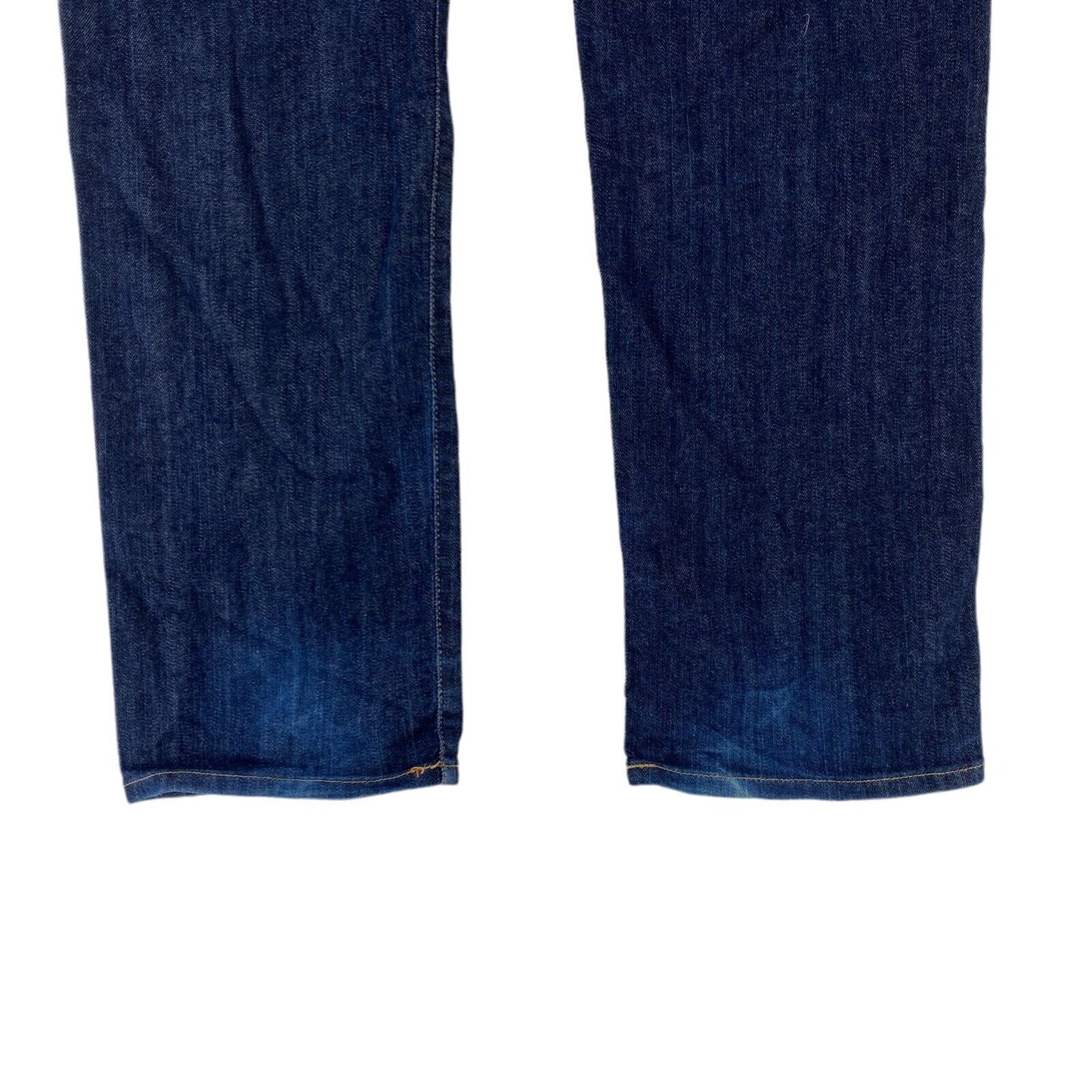 Calvin Klein Damen Jeans mit niedriger Leibhöhe und schmaler Passform, Dunkelblau, W32 L34