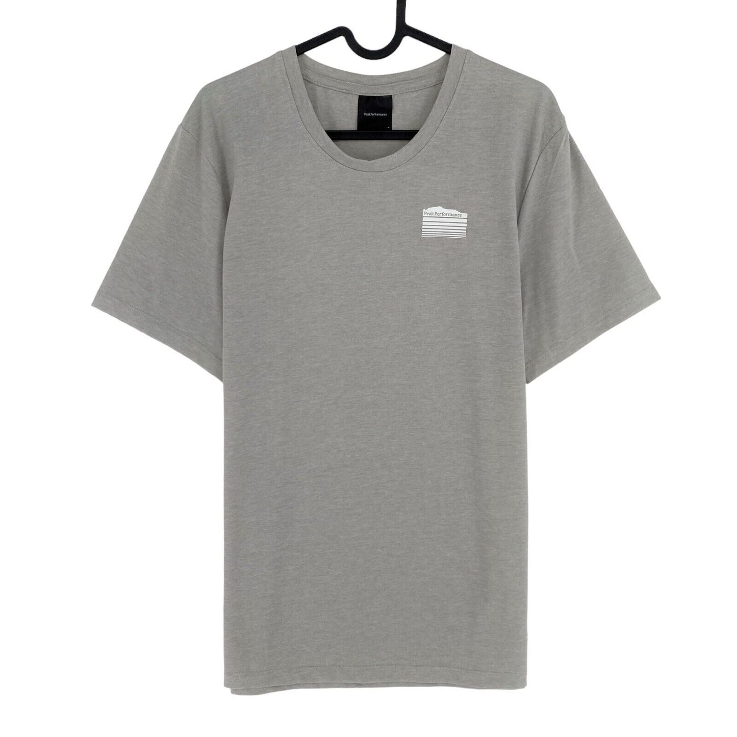 Peak Performance Grey Explore Horizon Crew Neck Tee T-Shirt Size M