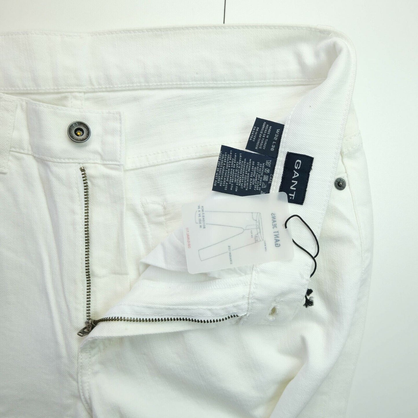 GANT White Dressed Original Jeans Size W31 L36