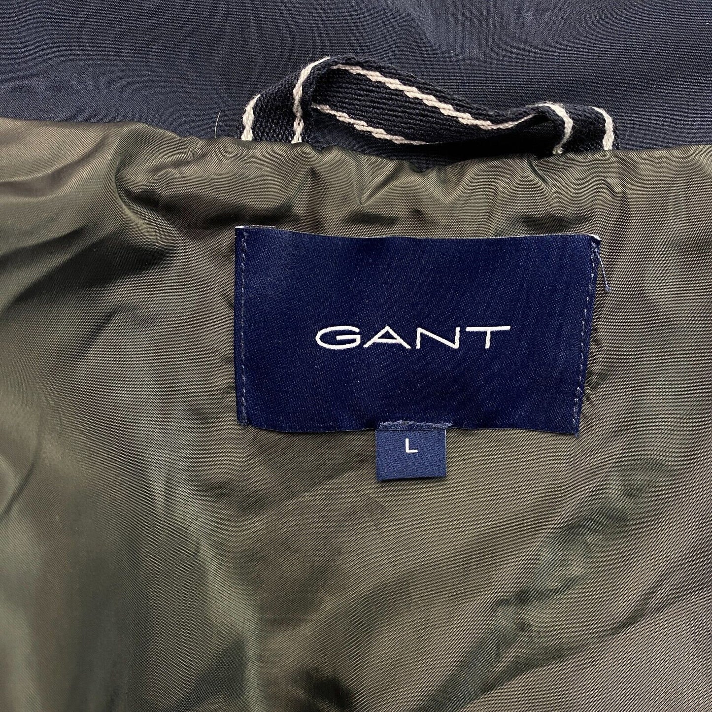 GANT Navy Blue Double 2 in 1 Coat Jacket Size L