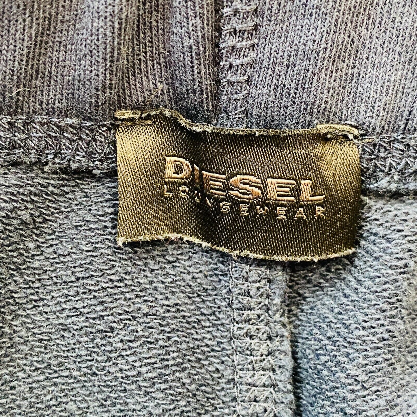 DIESEL Mens Dark Blue Regular Fit Sweatpants Trousers Size M