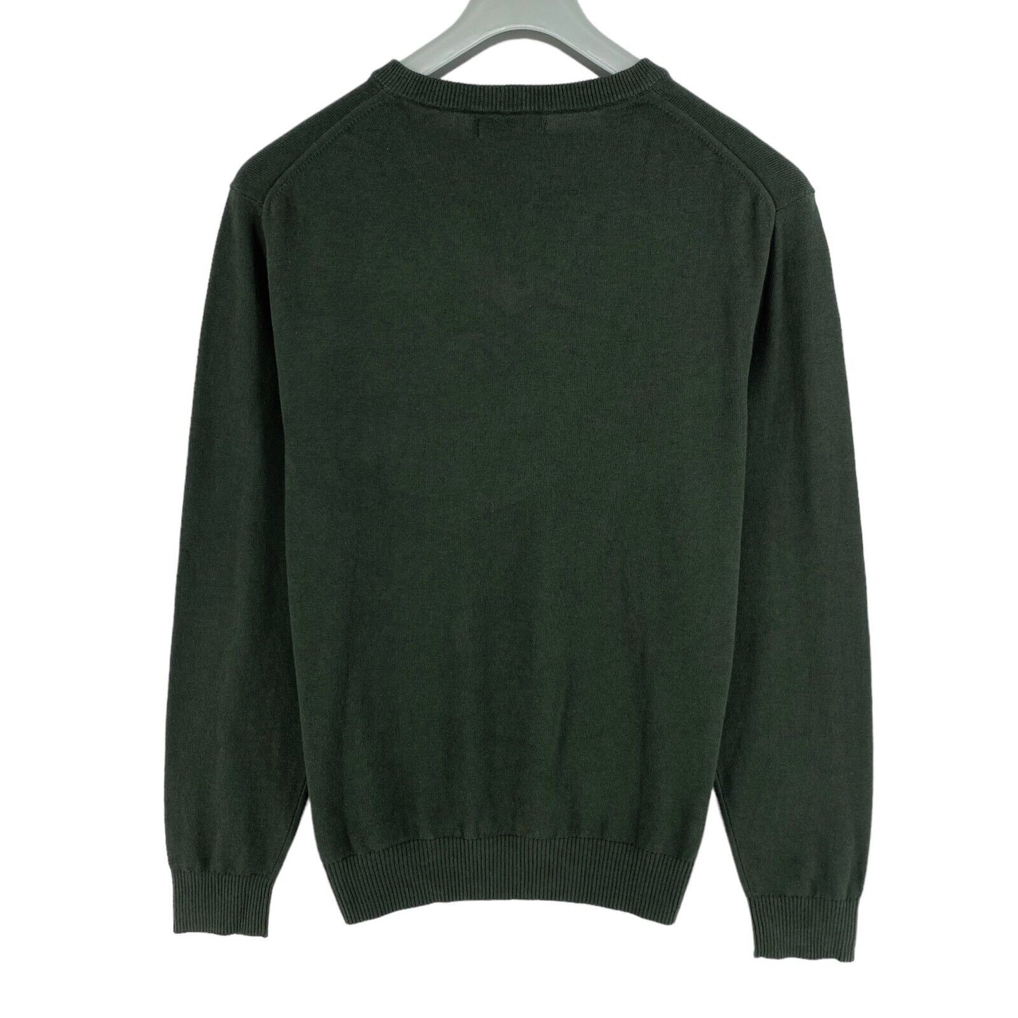 NAUTICA Dark Green V Neck Sweater Pullover Size L