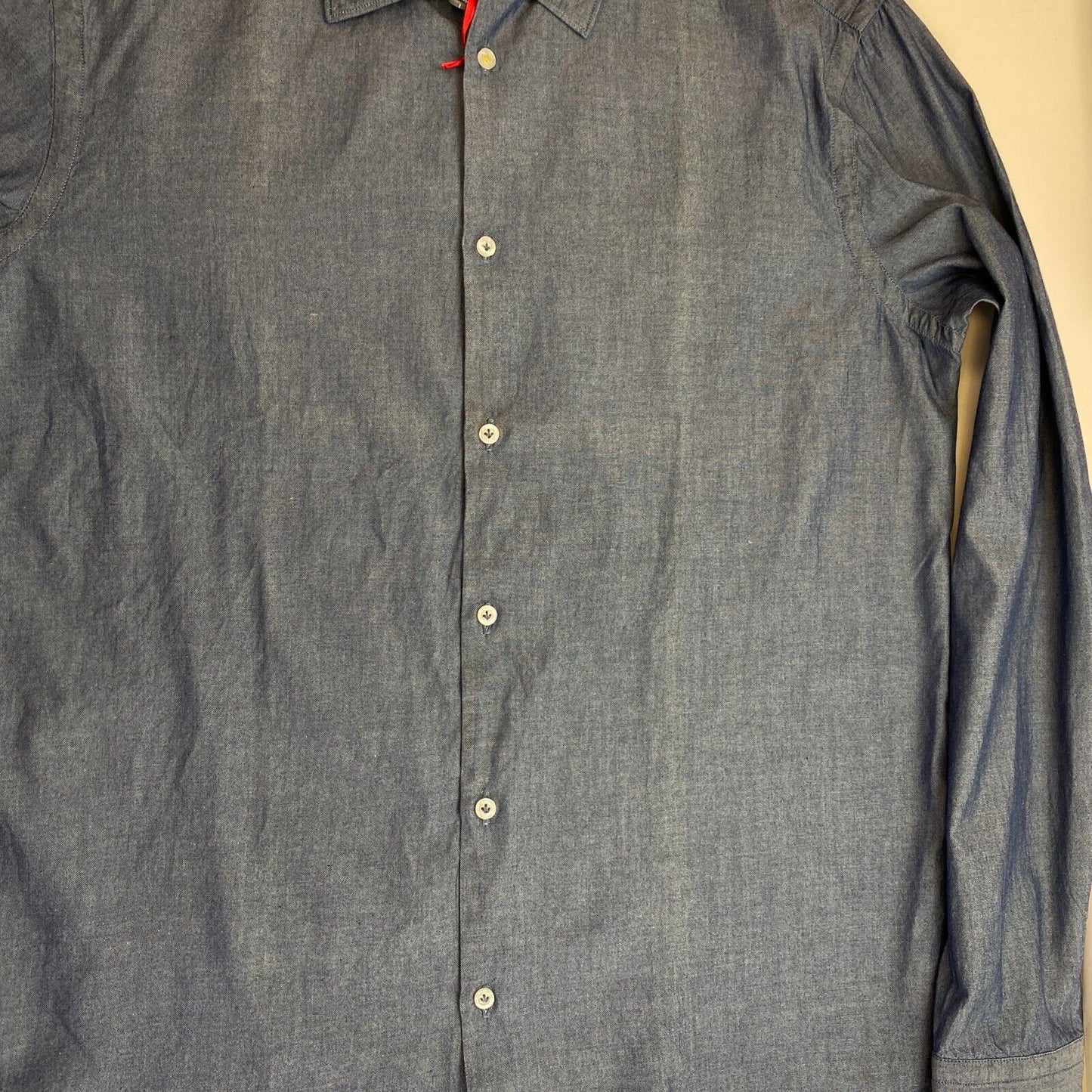 MANUEL RITZ Dark Blue Shirt Size M 41 16