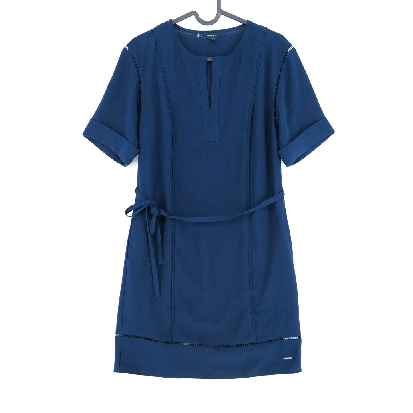 NAUTICA Robe Bleu Marine Col V Taille 2XS XXS