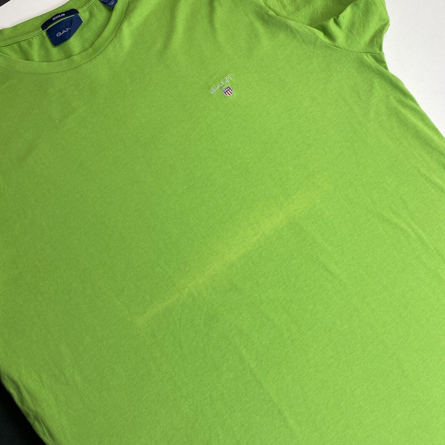 GANT Green Original Crew Neck T-Shirt Size XL