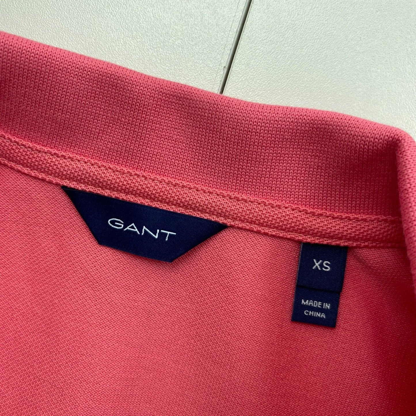 GANT Pink Pique Polo Shirt Dress Size XS