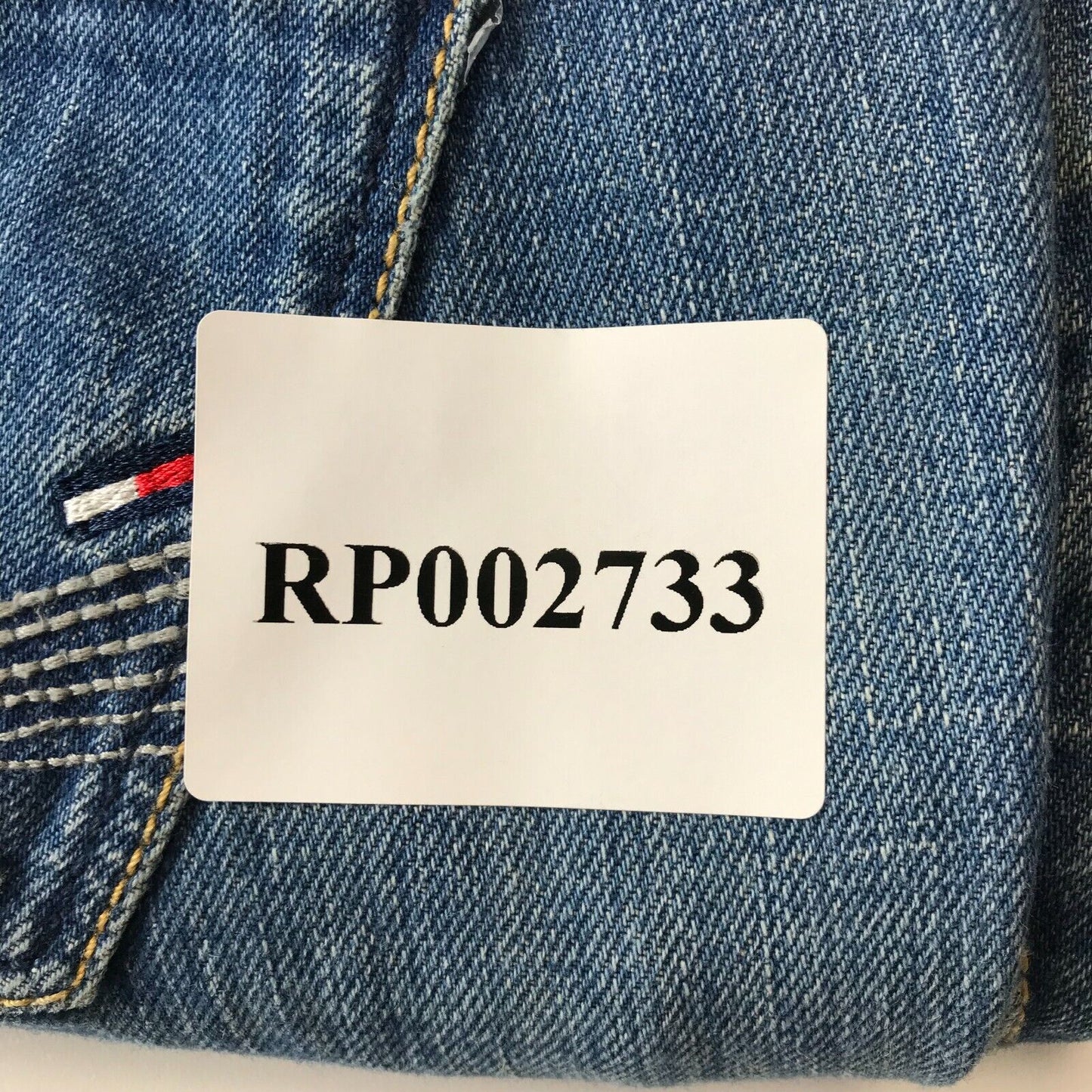 Tommy Hilfiger RUBY femmes bleu coupe droite régulière jean W28 L32