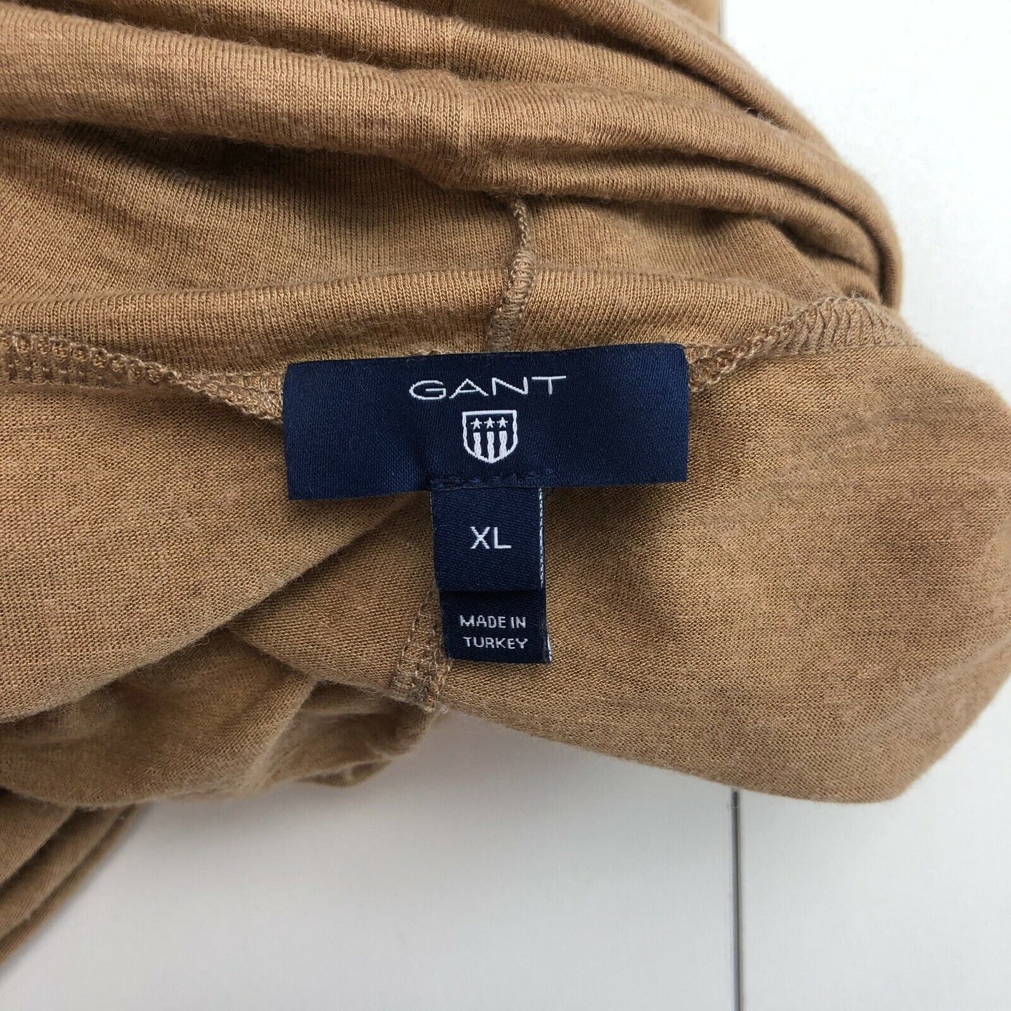 GANT Pull à col roulé marron Taille XL