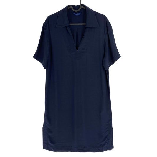 GANT Women Navy Blue Relaxed Tunic Dress Size EU 38 UK 10 US 8