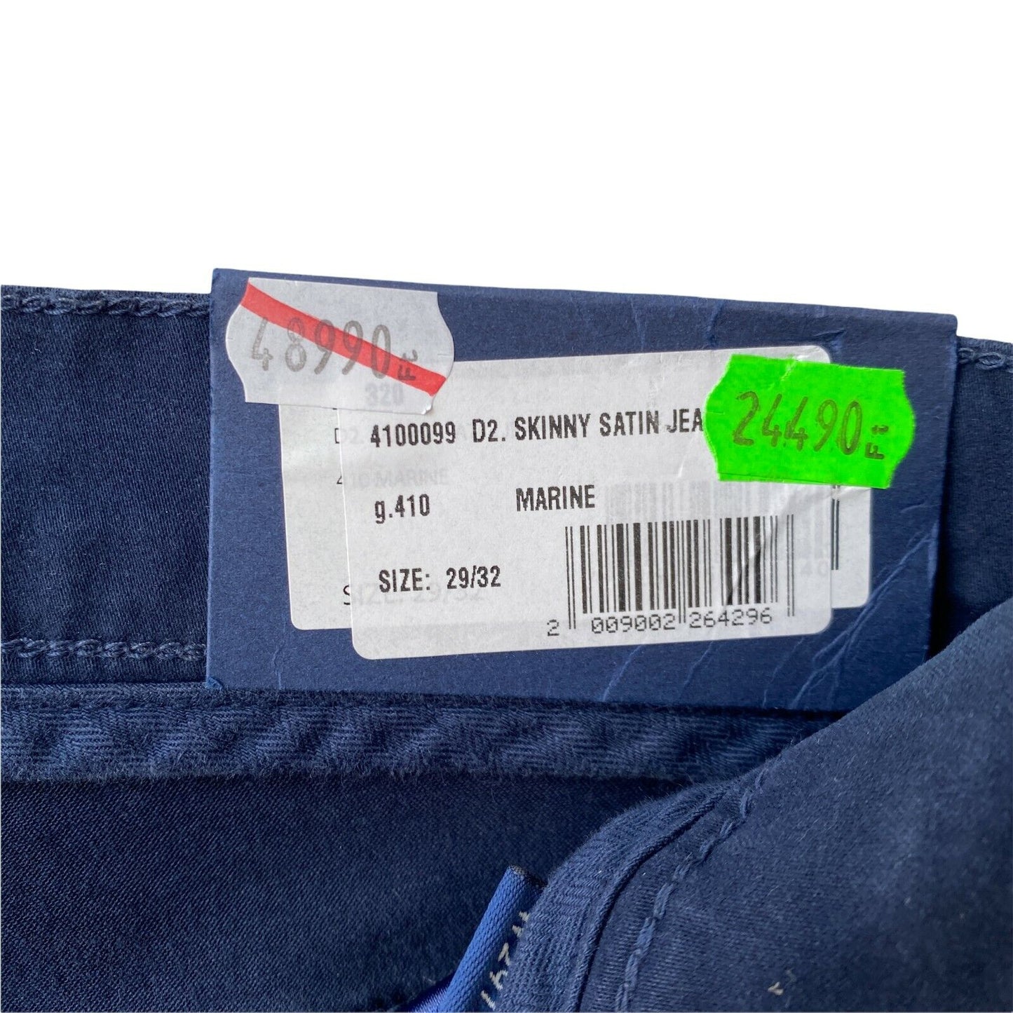 GANT Damen Jeans Skinny Fit Satin, Marineblau, Größe W29 L32