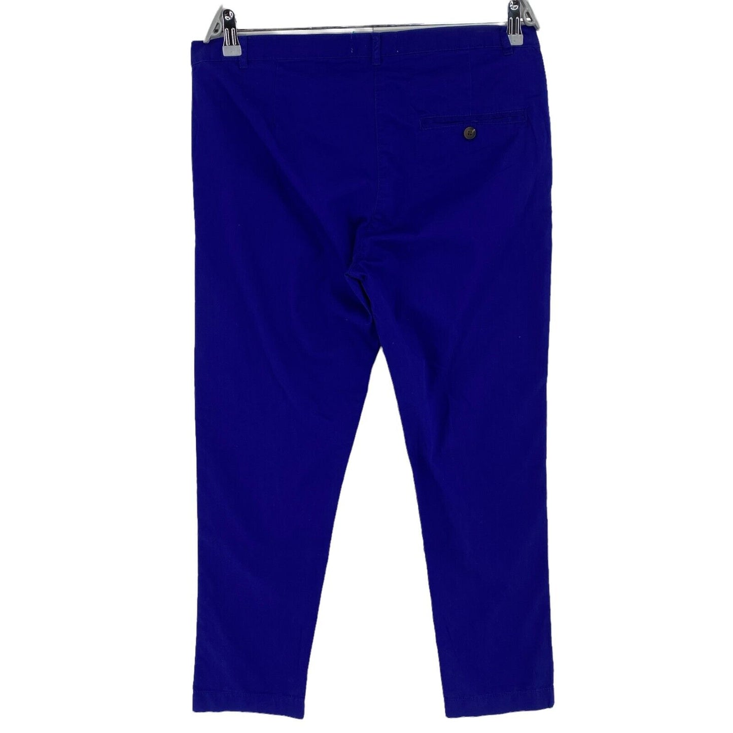 MTWTFSS WEEKDAY Bleu Marine 100% Coton Pantalon Chino Pantalon Taille M W34 L30