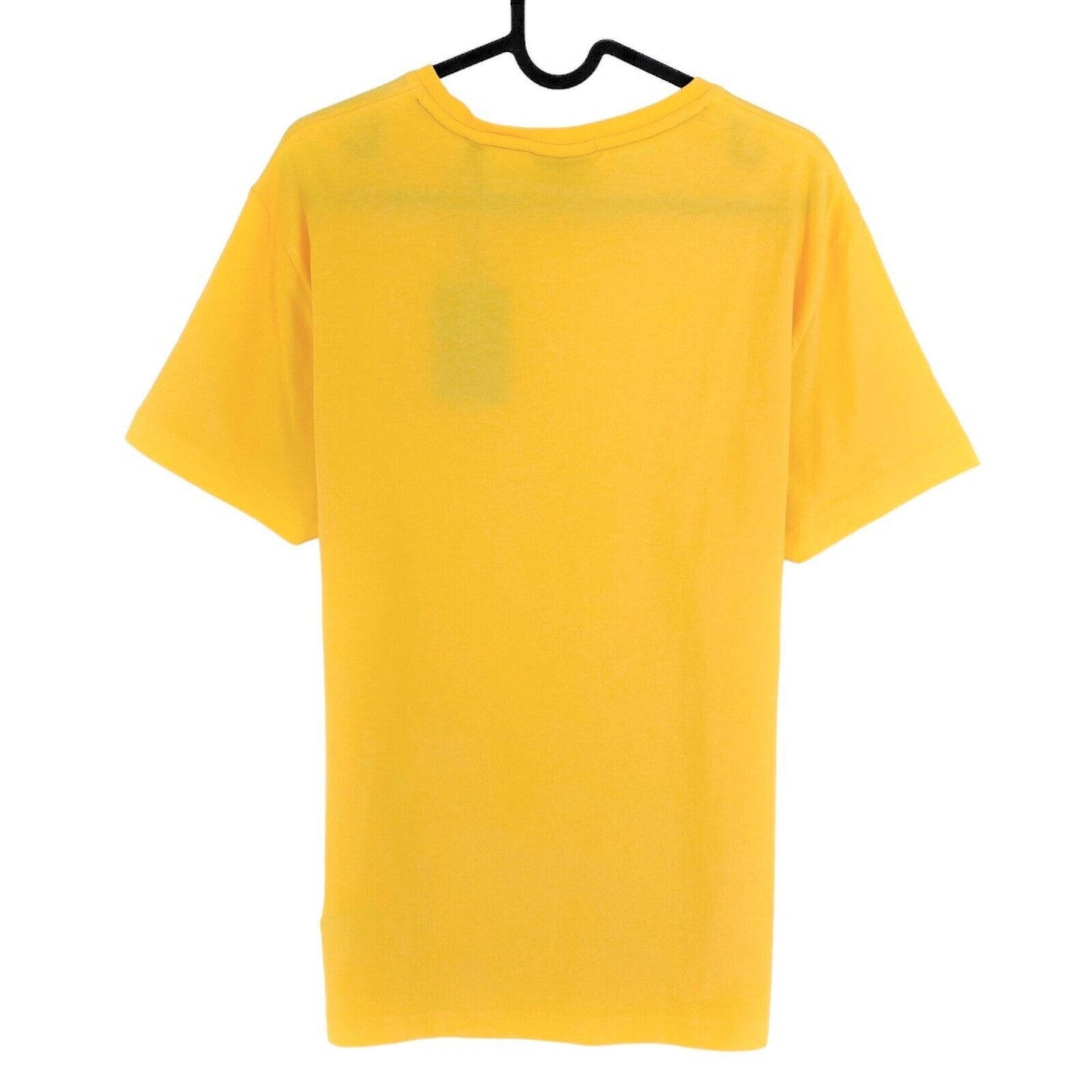 GANT Yellow Logo Crew Neck T Shirt Size M