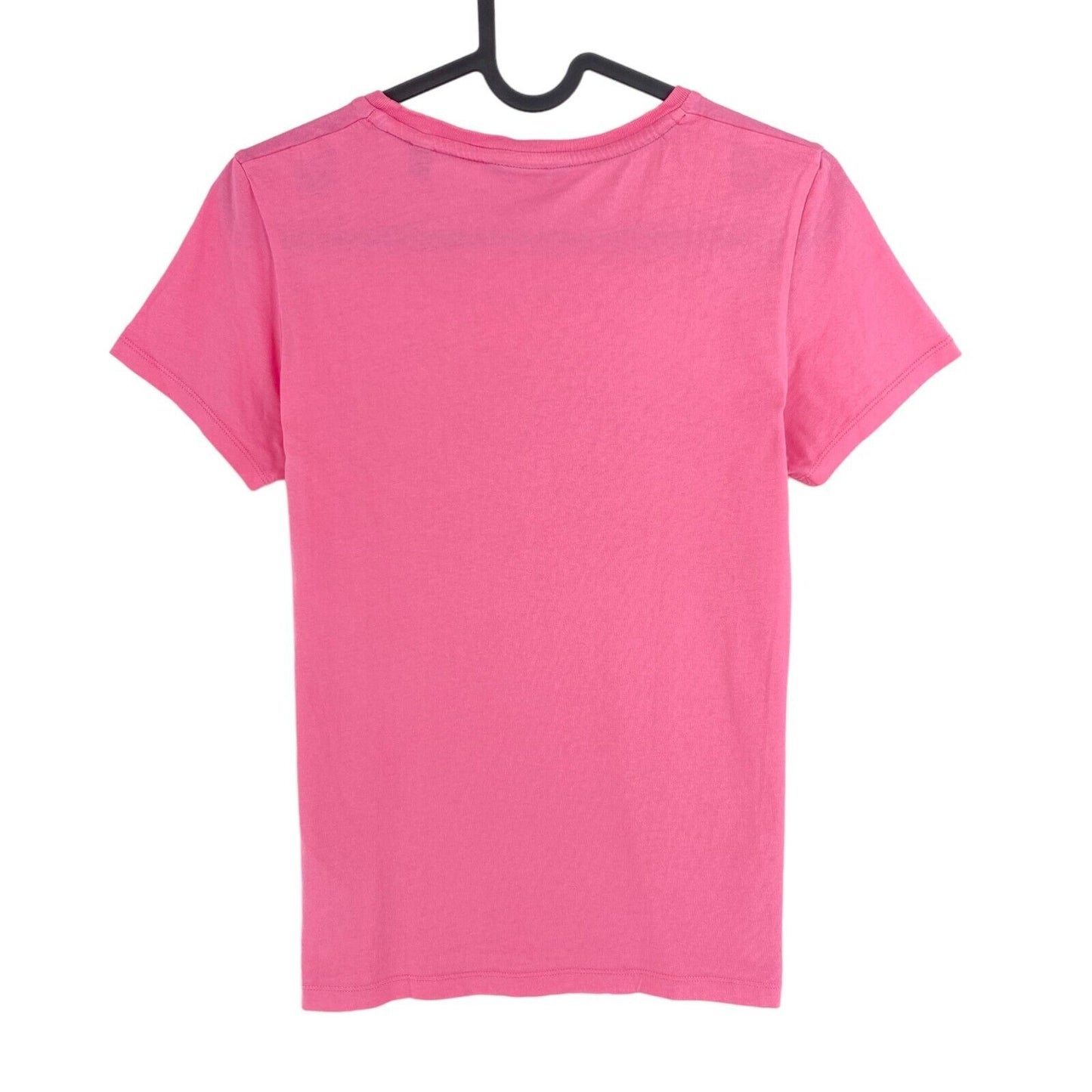 GANT Pink Rose  Logo Crew Neck T Shirt Size XS