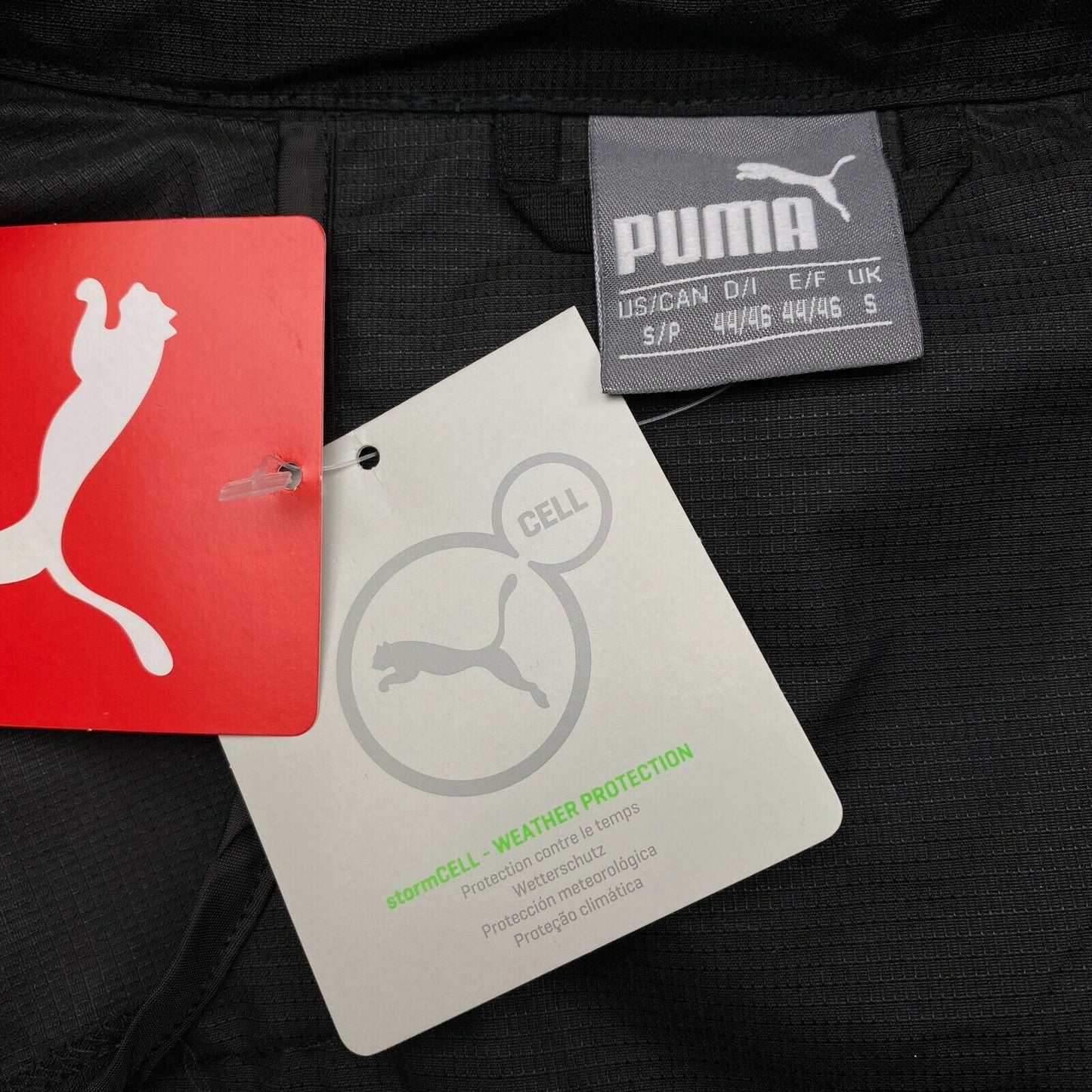 PUMA Veste à capuche noire Taille S