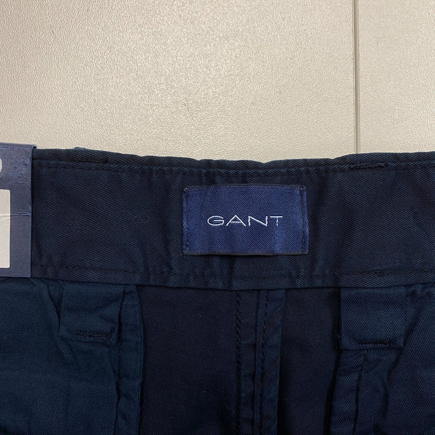 GANT Chinohose für jeden Tag, Marineblau, reguläre Passform, Größe W31 L32