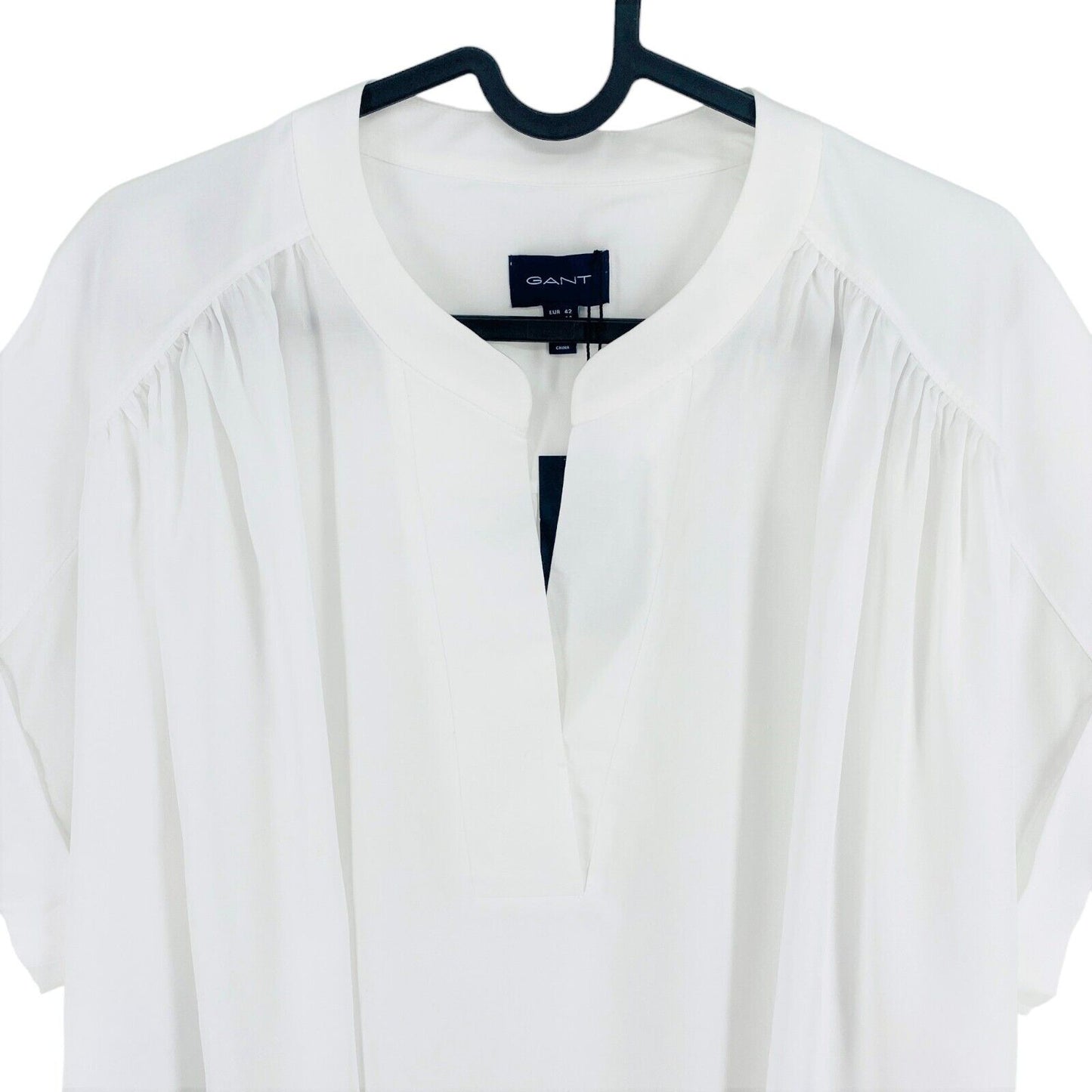 GANT White Fluid Popover Blouse Size EU 42 UK 14 US 12