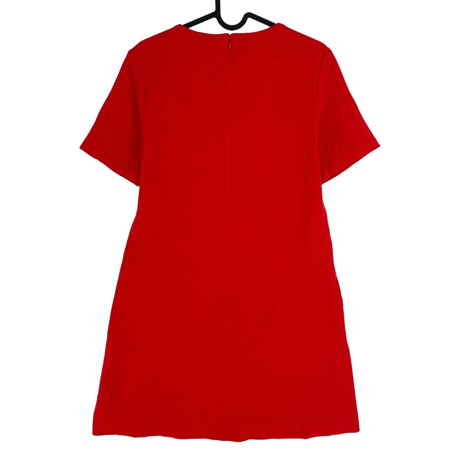 GANT Women Red Jersey Pique A Line Dress Size EU 40 UK 12 US 10