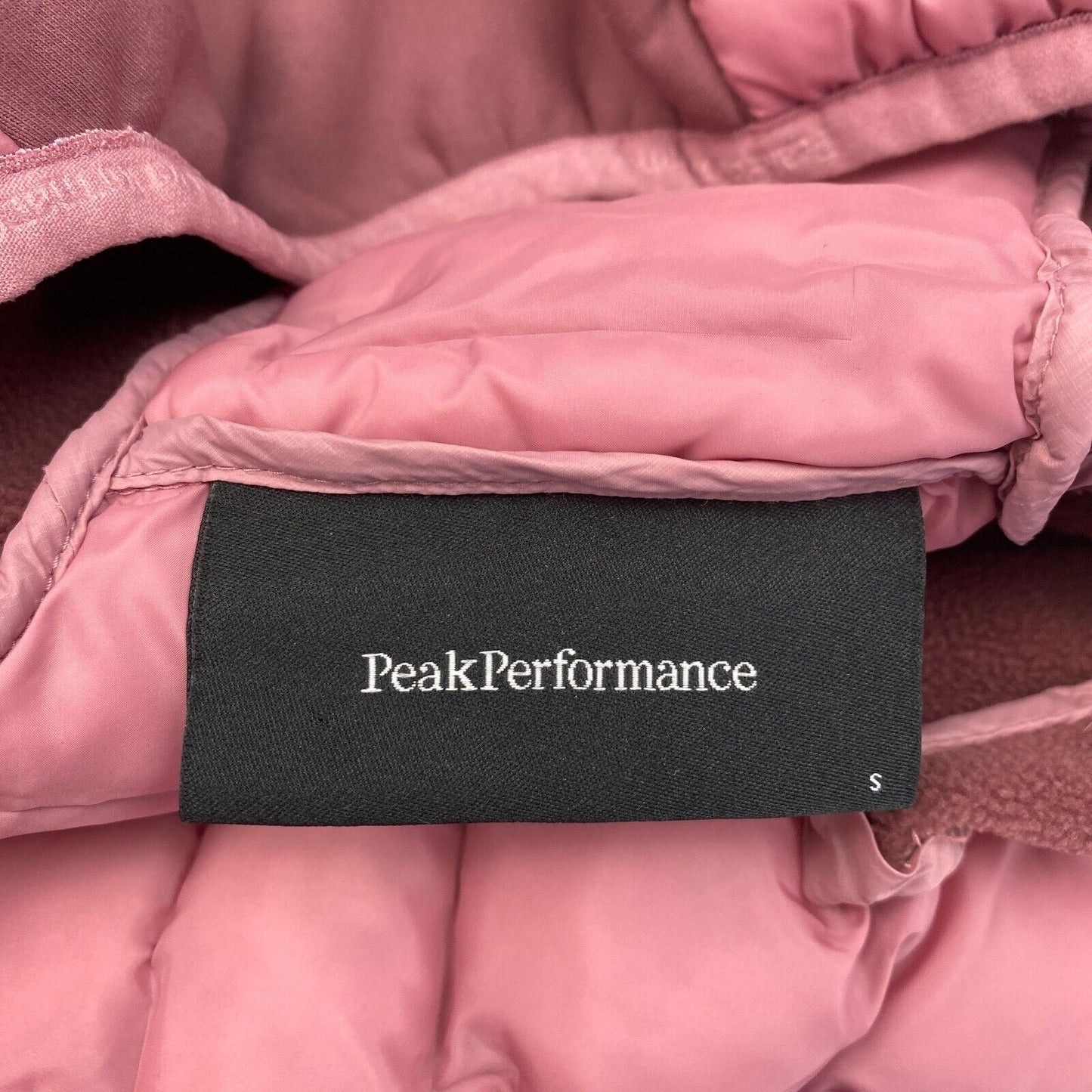 Peak Performance Women Pink Argon Hybrid Hood Jacket Size S