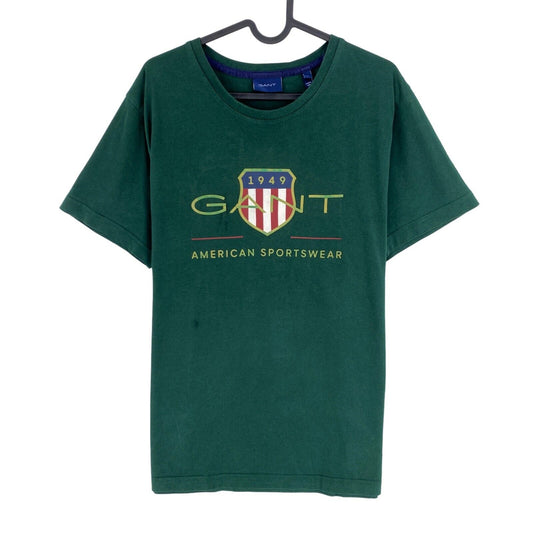 GANT Dark Green Archive Shield Crew Neck T-Shirt Size L