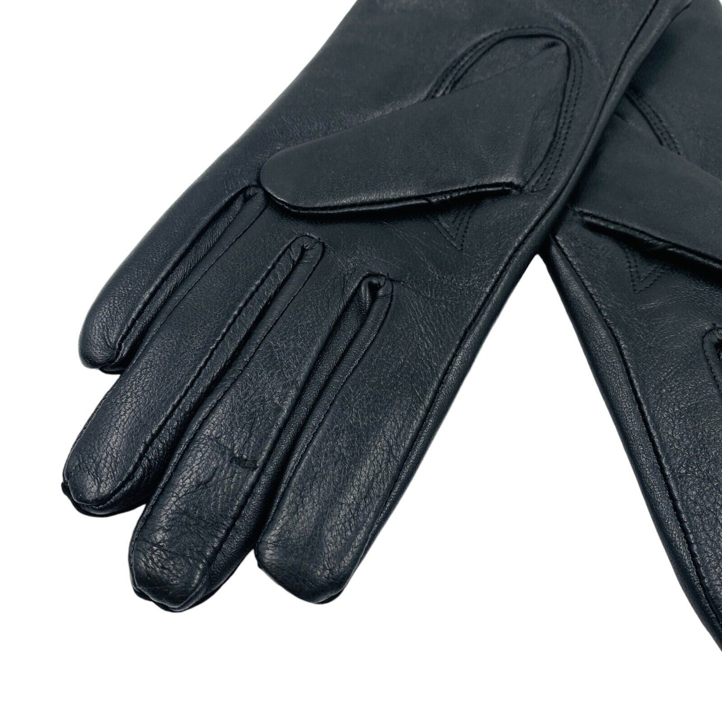 Gants Femme GANT Noir 100% Cuir Taille S