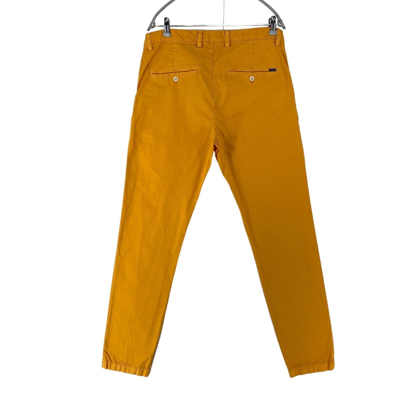 GANT HALLDEN Orange Slim Fit Chino Trousers W35 L34