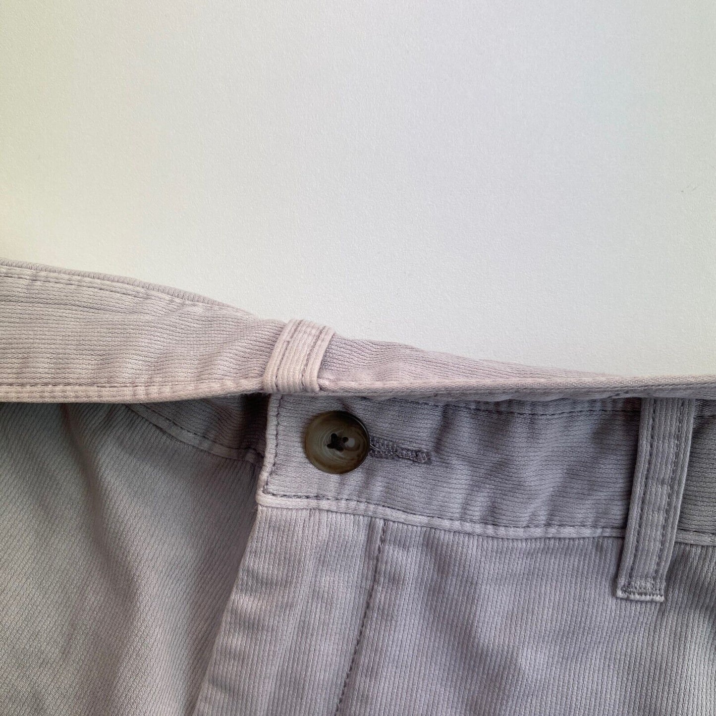 NAUTICA Grey Corduroy Chino Pants Trousers W33 L34