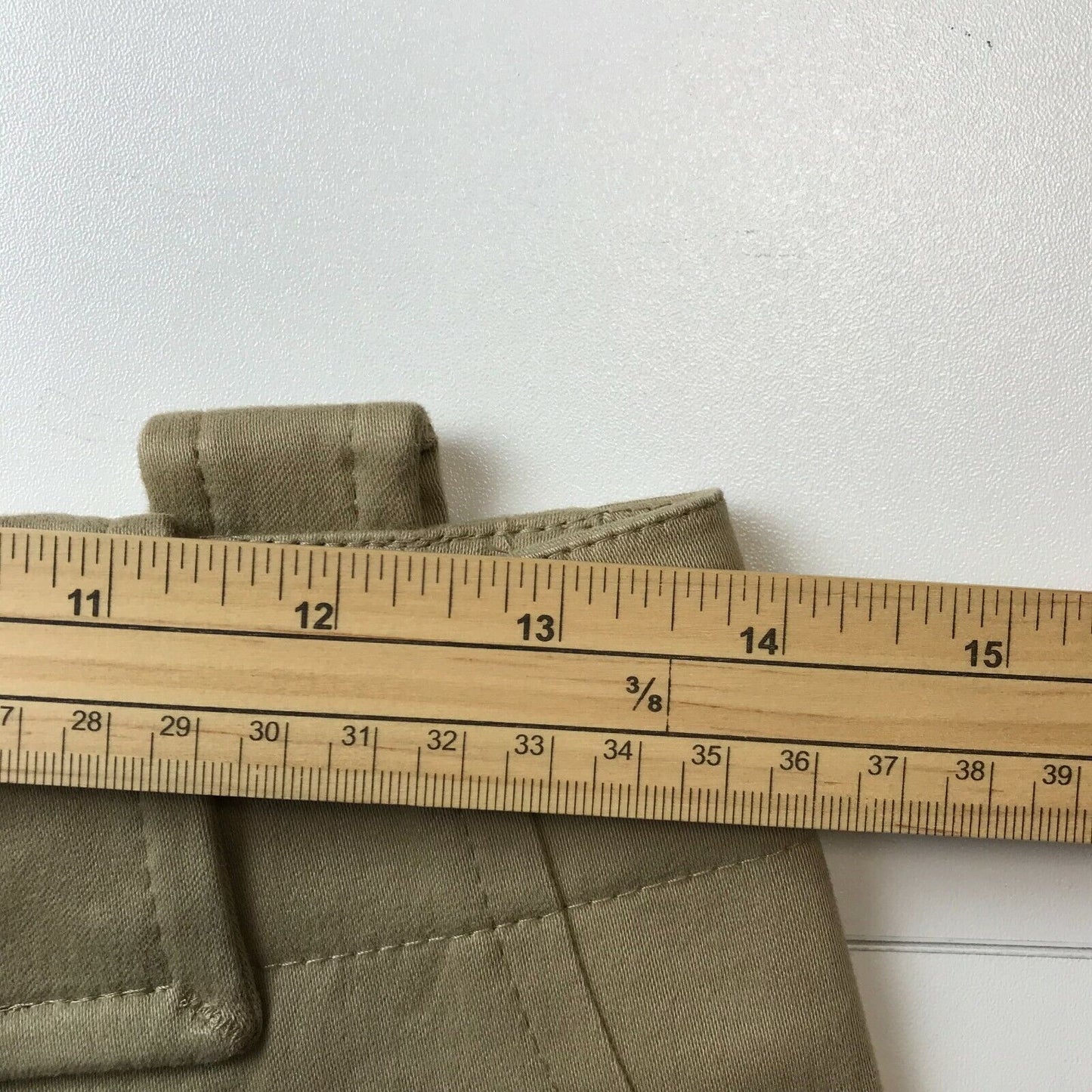 Fairly Damen Caprihose, Braun, Regular Fit, Größe 40 W27