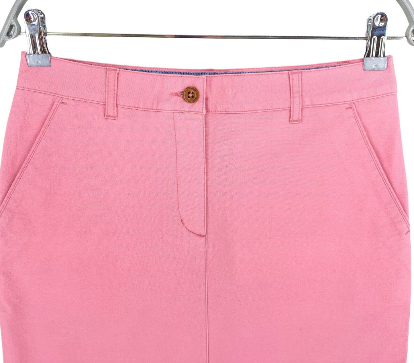 GANT Light Pink Slim Classic Chino Skirt Size EU 36 UK 8 US 6