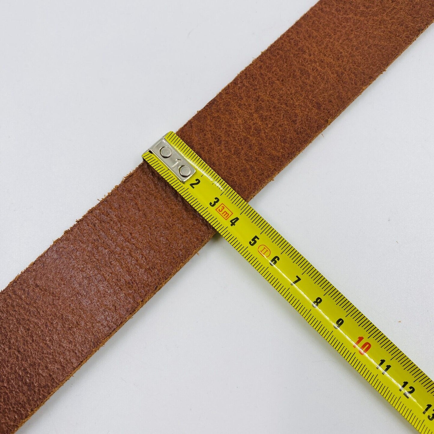 Jack & Jones Brown 100% Leather Belt Size 80 cm