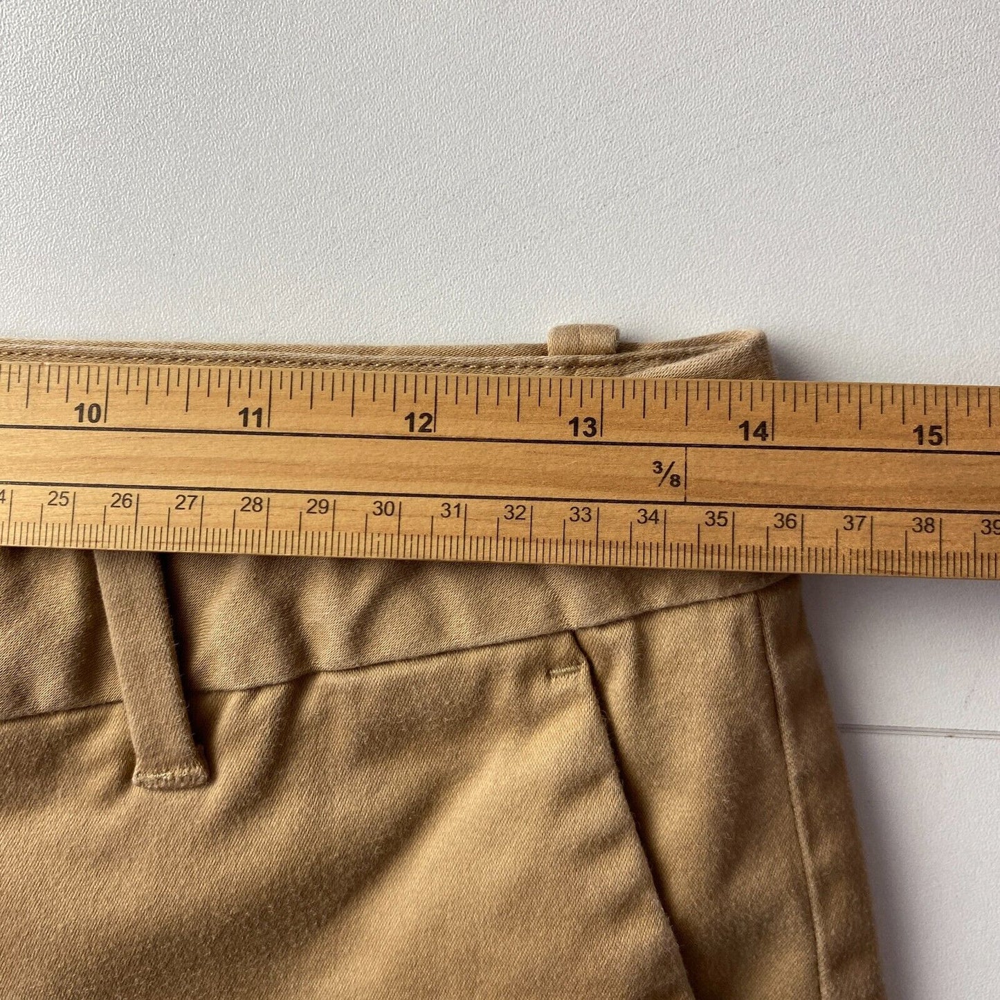 GANT Women Brown Skinny Fit Chino Dress Trousers Size EUR 36 UK 8 US 6 W27