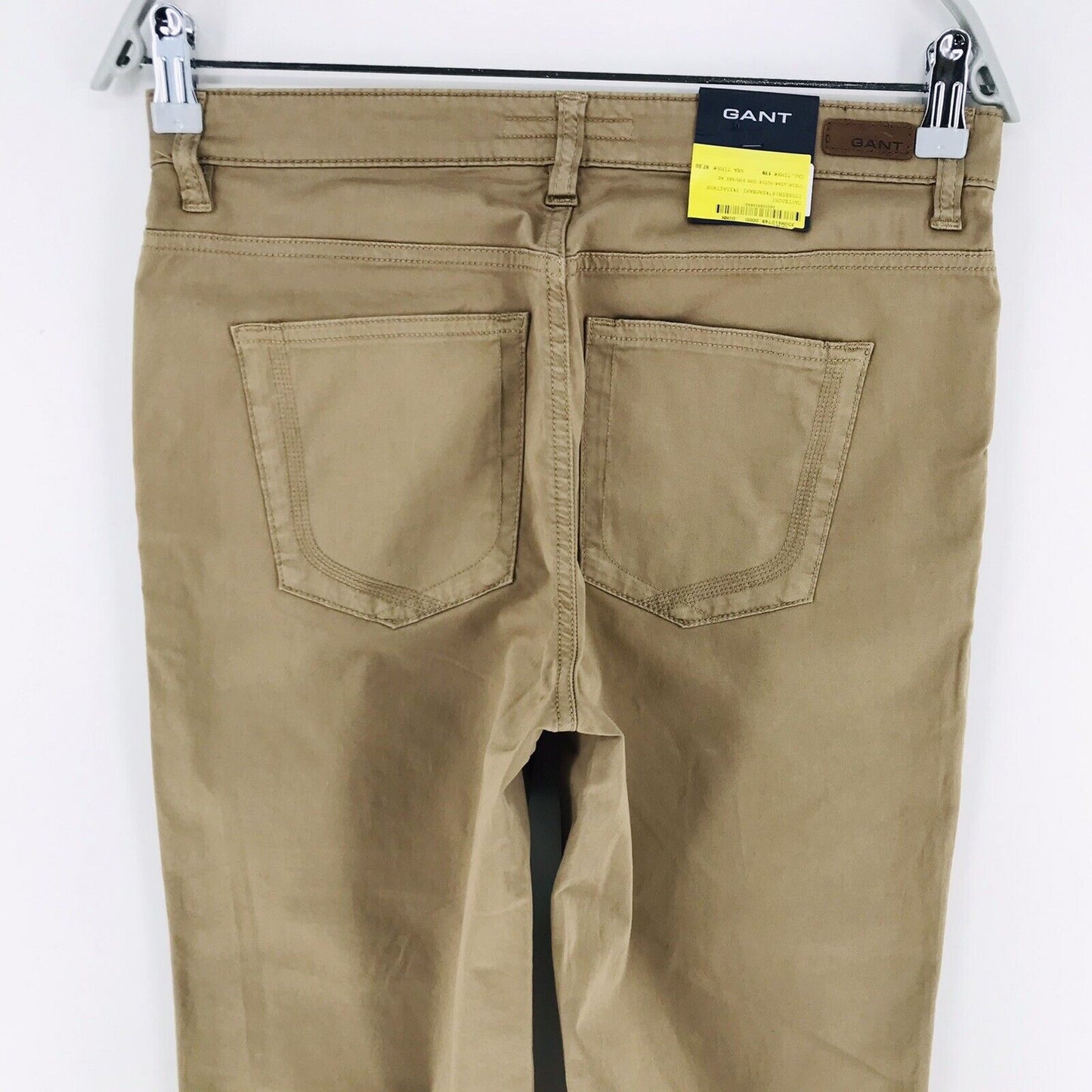 GANT CAROL Women Brown Normal Waist Regular Bootcut Fit Chino Trousers W29 L34