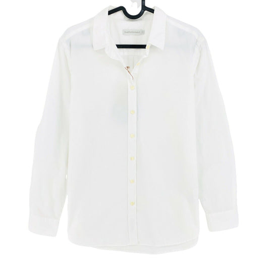 RRP €123 PEAK PERFORMANCE White Long Sleeves Regular Shirt Size S