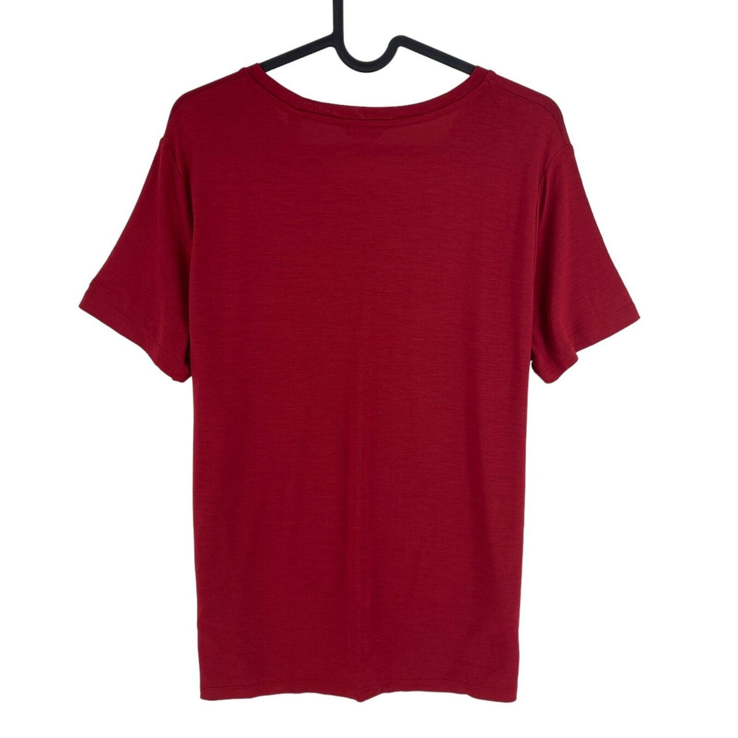 GANT Dark Red Light Weight Crew Neck T Shirt Size L