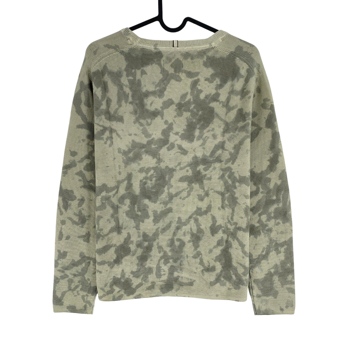 Camel Active Women Green Camouflage Print Crew Neck Sweater Jumper Size M