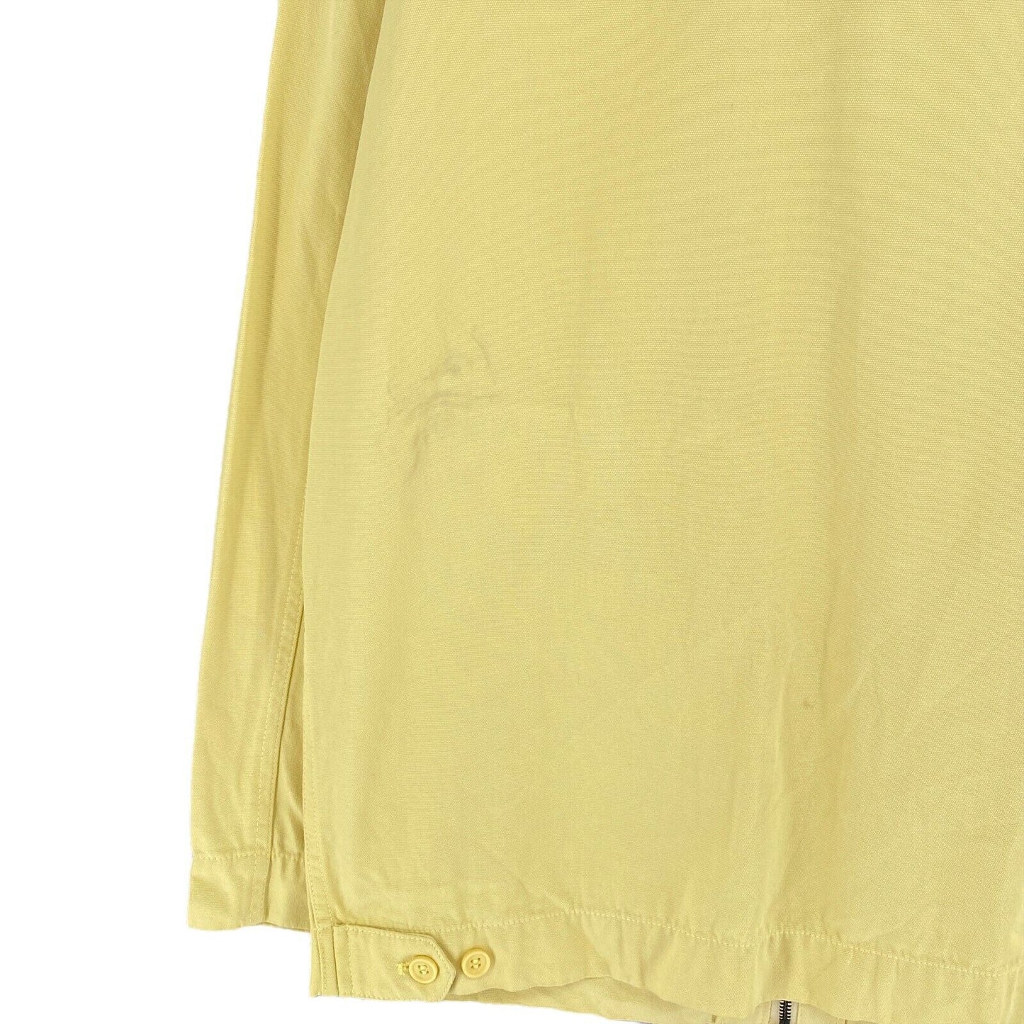 LACOSTE Veste 100% Coton Jaune Pastel Taille FR 3 UK/US 40