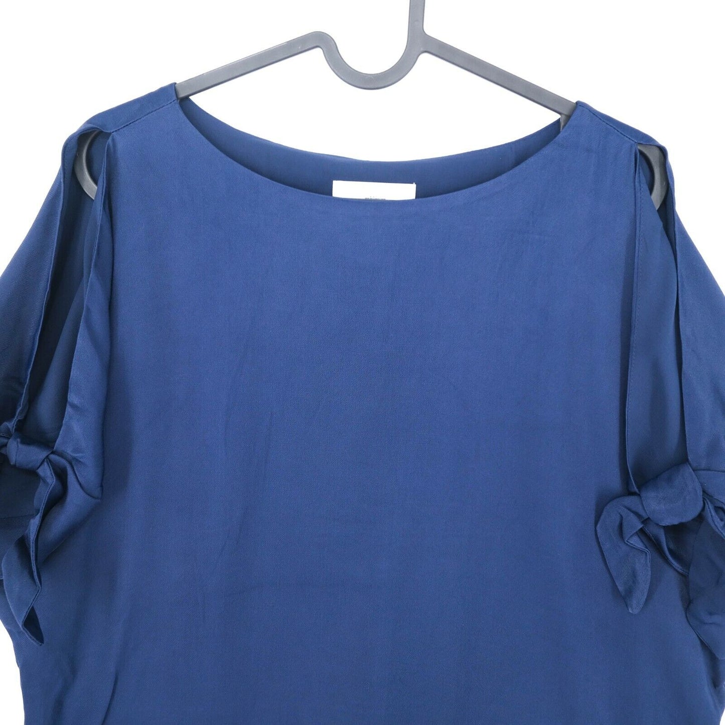 MINIMUM Blue Crew Neck Top Blouse Size 36