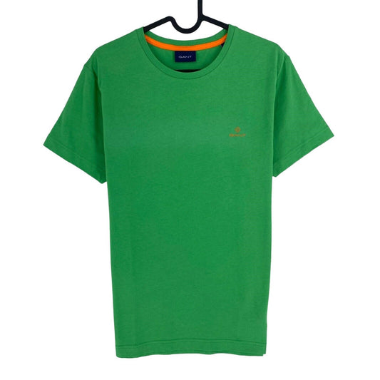 GANT Men Green Contrast Logo Crew Neck Short Sleeves T Shirt Size M