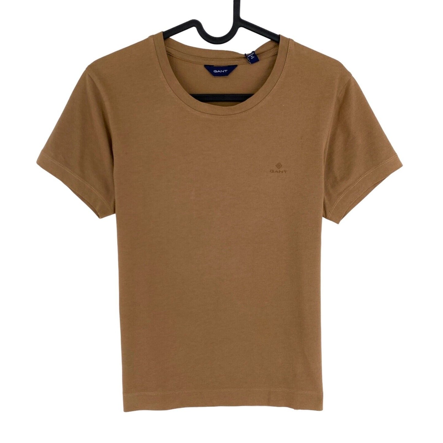 GANT Brown Crew Neck T Shirt Size XS