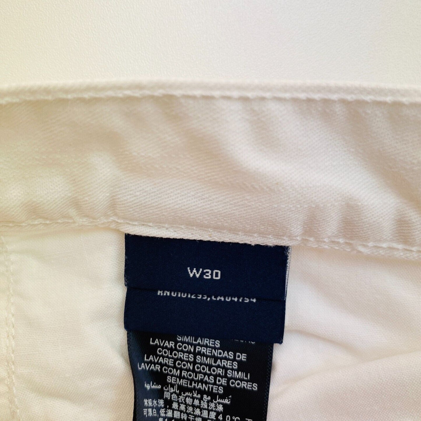 GANT Women White KELLY Cropped Skinny Leg Jean Size W30