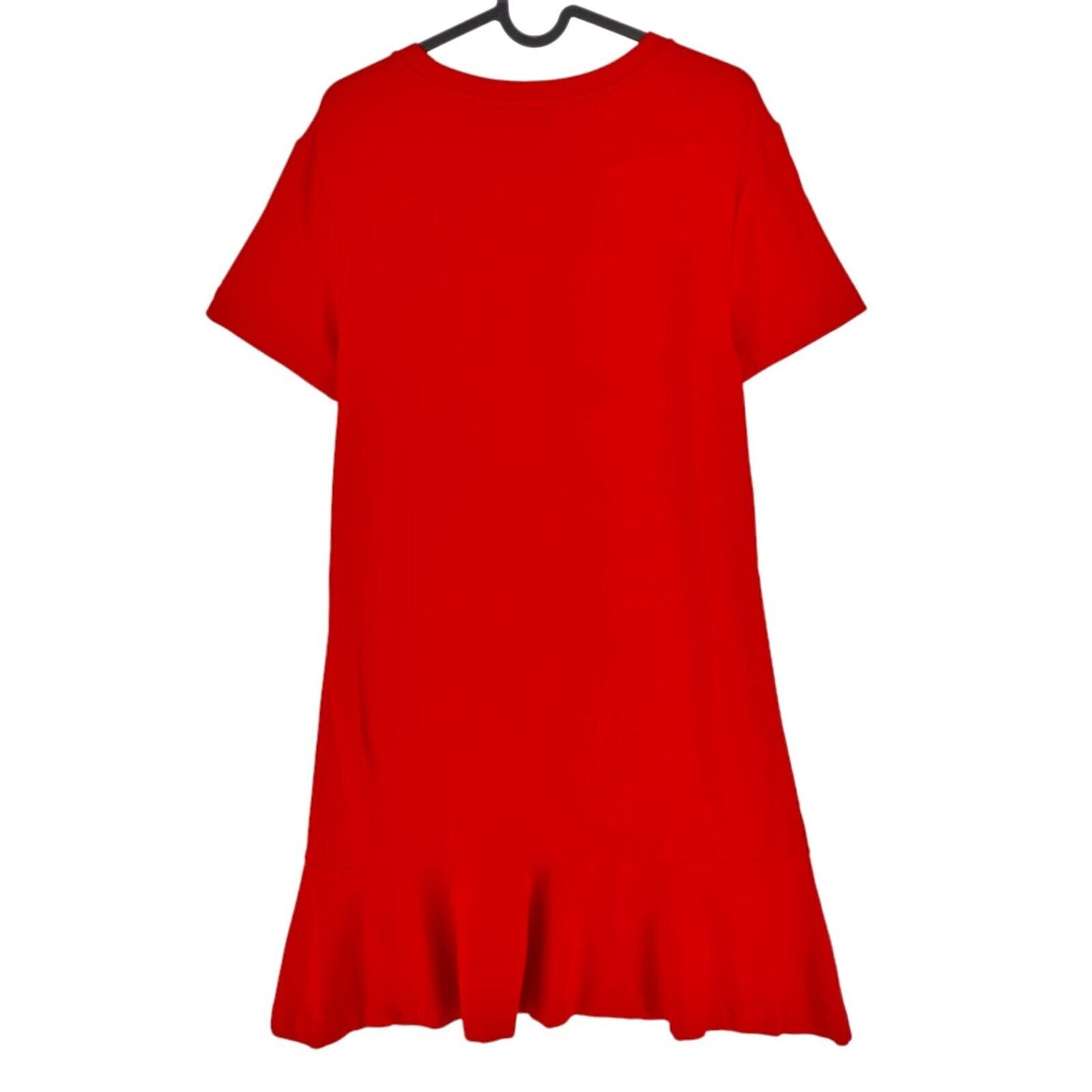 GANT Red Flounce Details Jersey Dress Size S