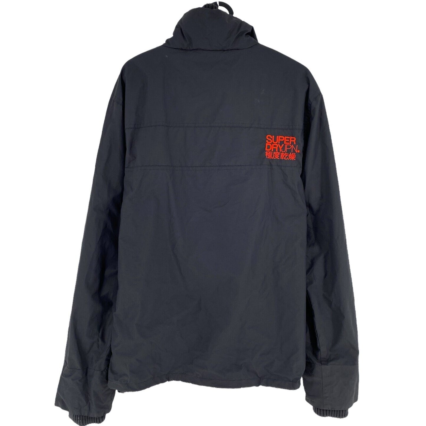 SUPERDRY Professional The Windcheater Dunkelgraue Jacke Größe M