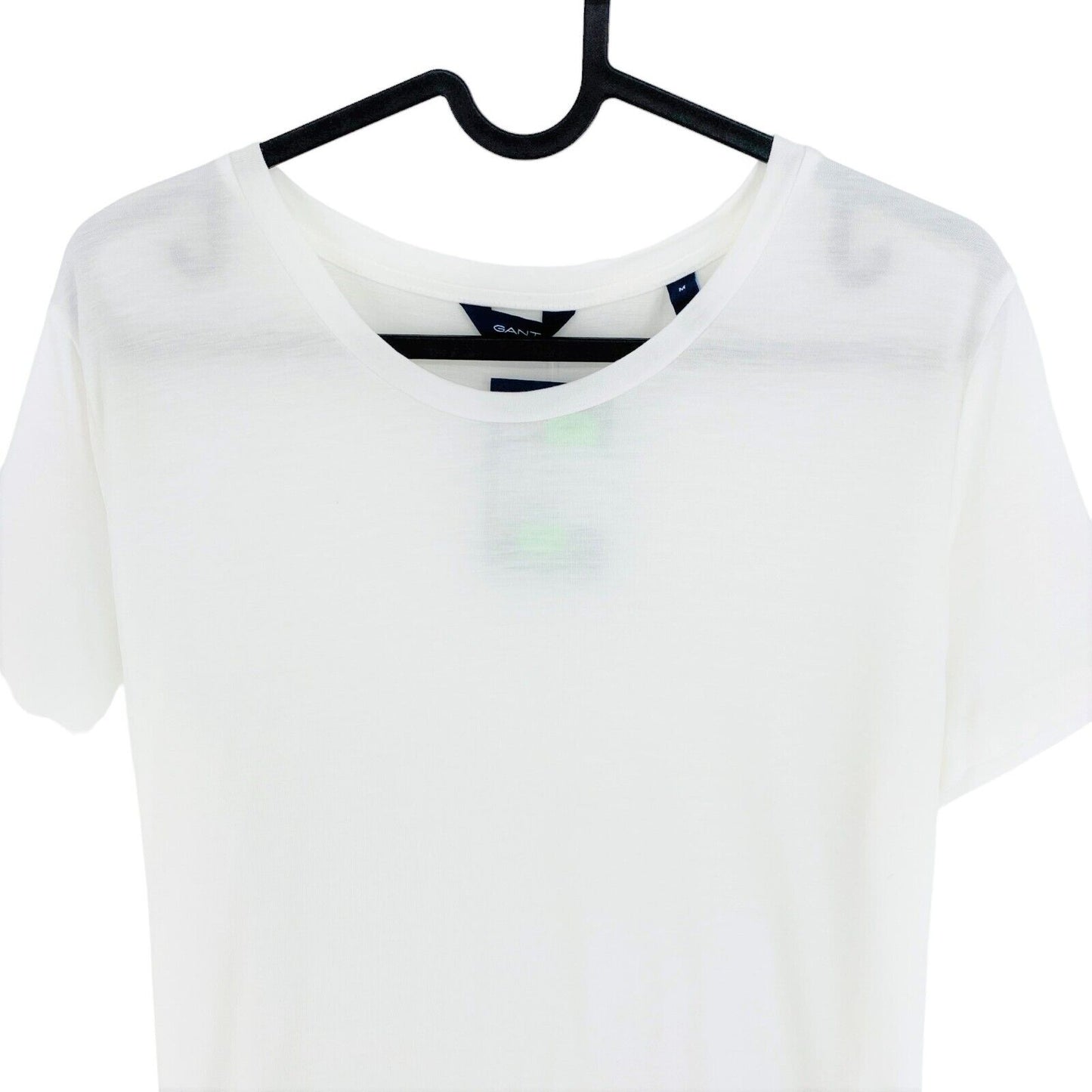 GANT White Lightweight Crew Neck T Shirt Size M