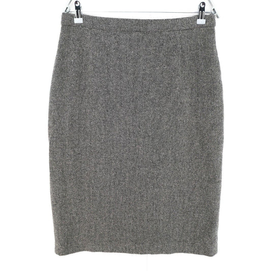 Persona Grey Wool Blend Skirt Size EUR 44 UK 16 US 14