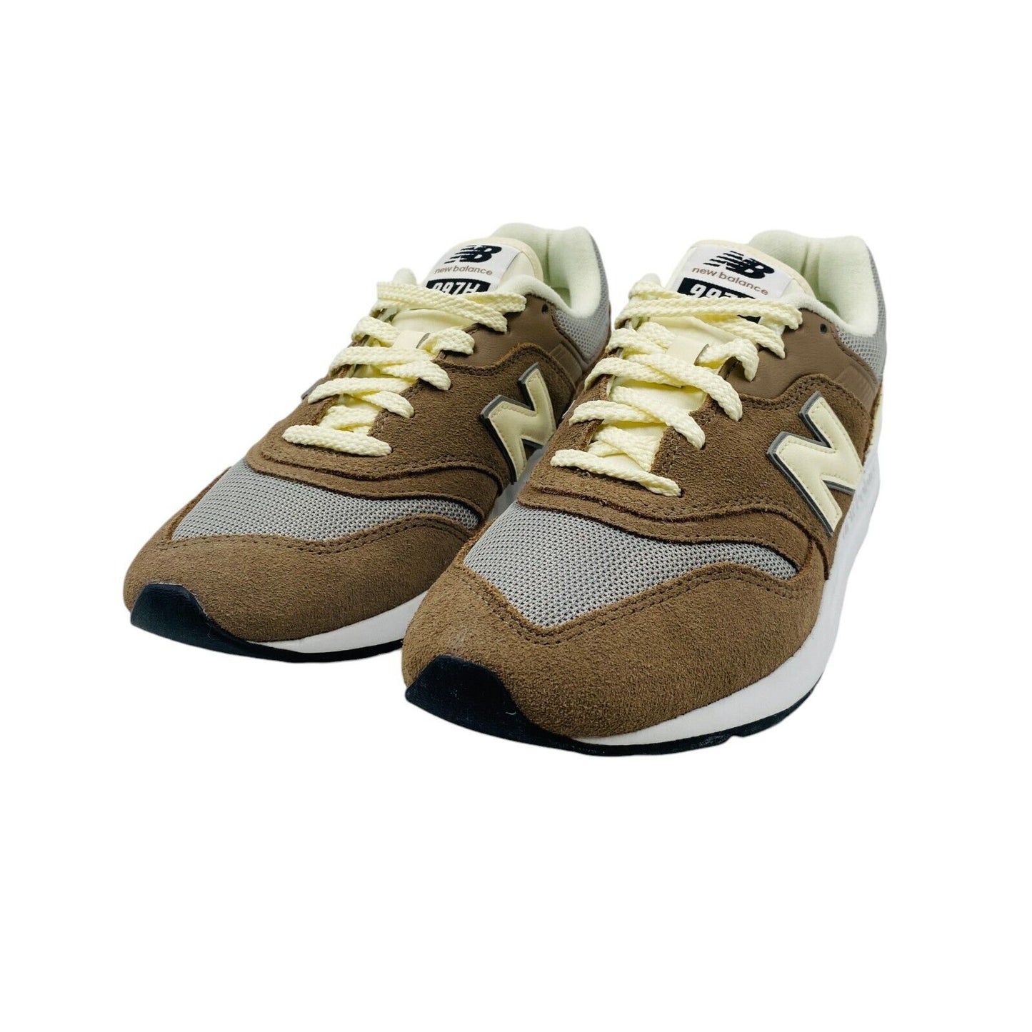 New Balance Mens Brown Lace Up Suede Leather Shoes Sneakers EUR 40.5 UK 7 US 7.5