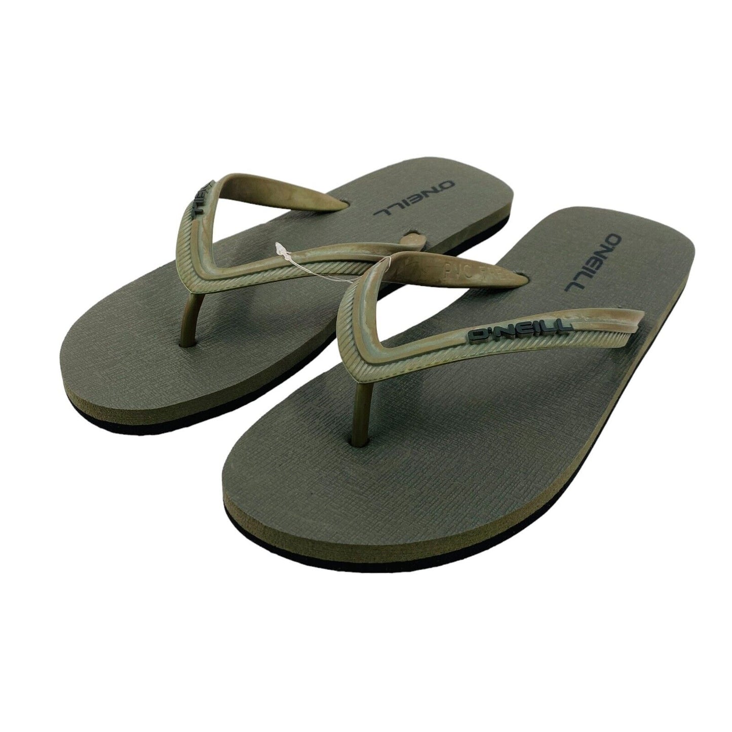 O'NEILL Dark Green Mens Beach Sandals Flip-Flops Size EU 42 UK 8 US 9