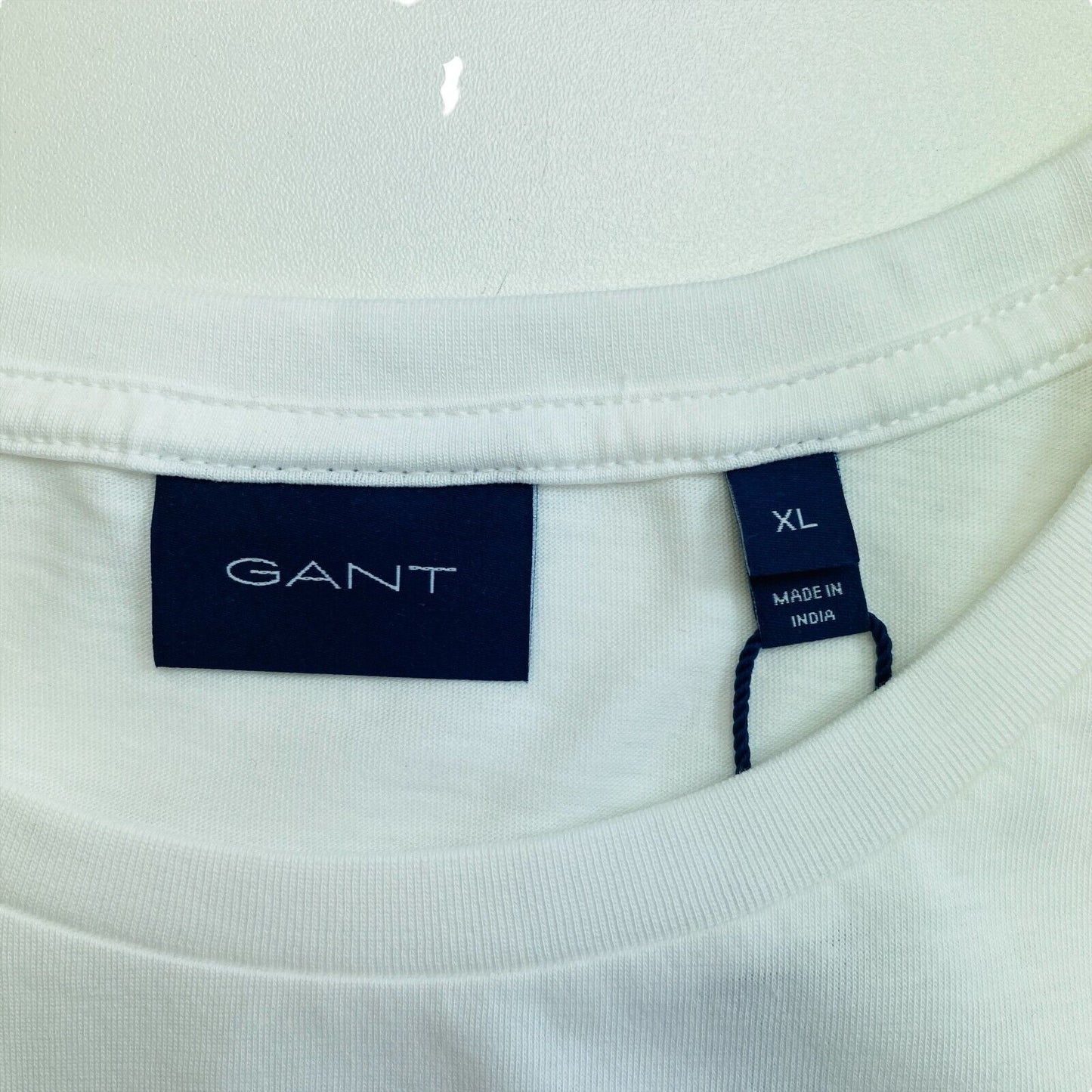 GANT White Original Crew Neck T Shirt Size XL