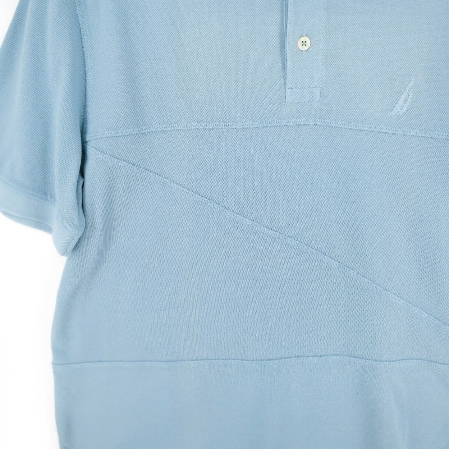 NAUTICA Light Blue Polo T Shirt Size M L XL