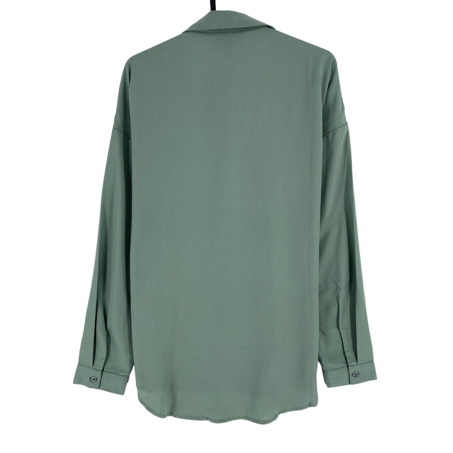 VERO MODA Womens Green Loose Long Sleeves Shirt Size M