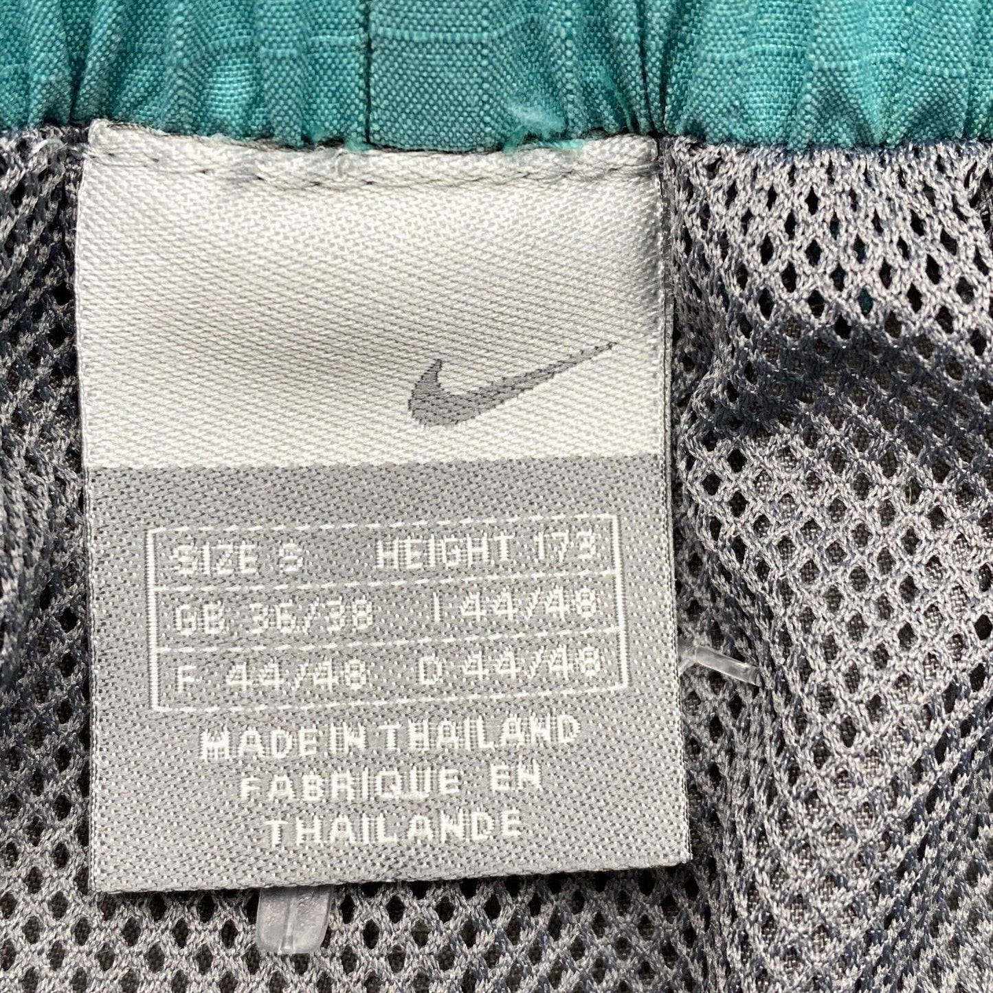 NIKE Graue Bademode Badehose Shorts Größe S