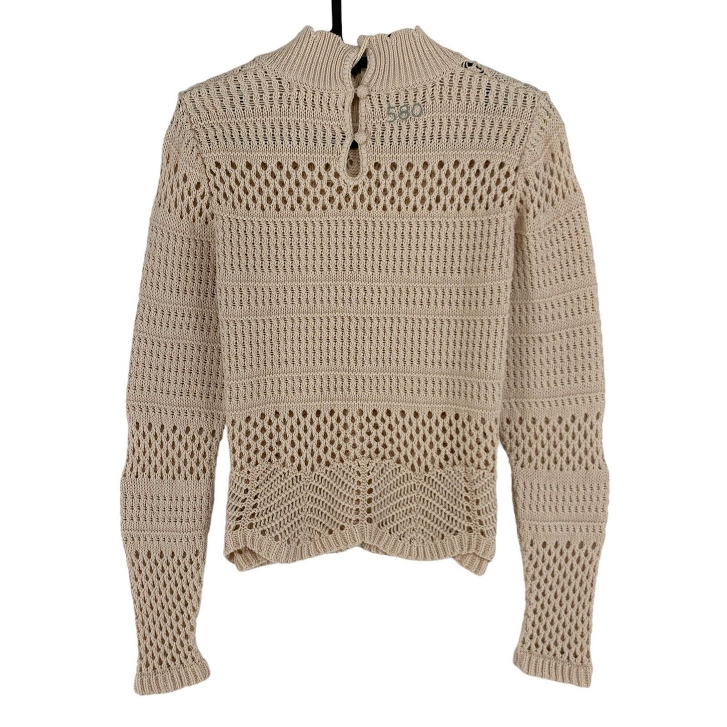 ODD MOLLY Marron clair Keep It Clean Jumper Pull Taille 1 / S